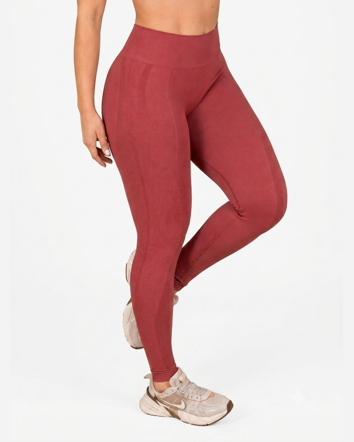Conjunto Deportivo Set Seamless Rosa Viejo